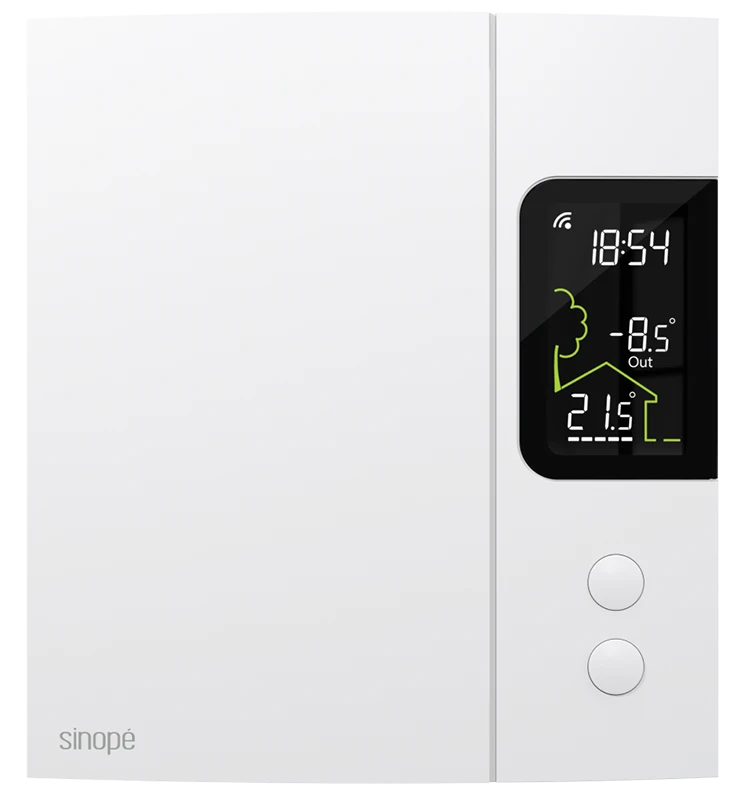 Sinopé TH1124ZB thermostat for electric baseboard